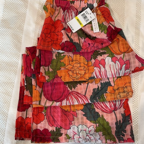 Trina Turk SUNNY BLOOM SLIT PANT size M, NWT - Picture 9 of 9